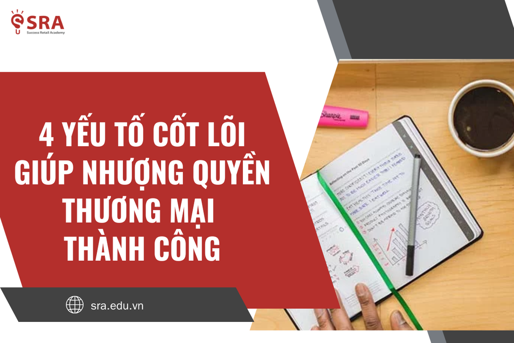 4 Yếu tố cốt lõi giúp nhượng quyền thương mại thành công