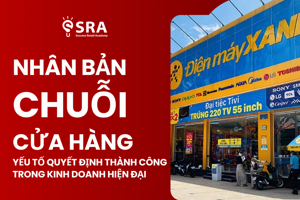 Tại sao nhân bản mô hình kinh doanh Chuỗi Cửa hàng Bán lẻ là yếu tố quyết định thành công trong kinh doanh hiện đại?