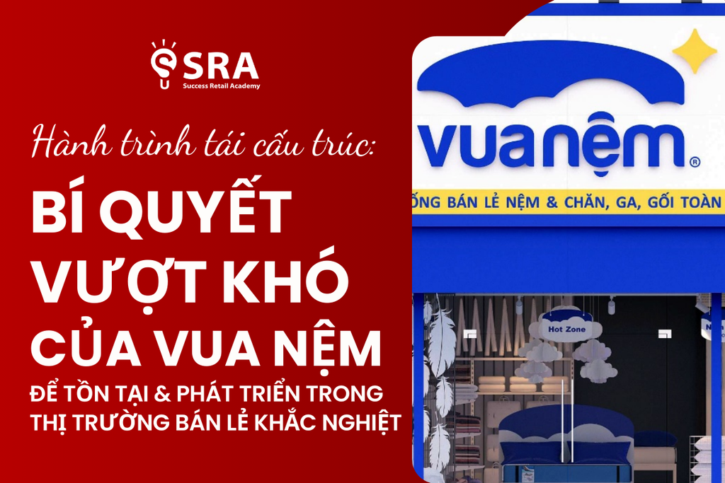 Vua Nệm: Hành trình tái cấu trúc và vượt bão của Chuỗi bán Nệm lớn nhất Việt Nam