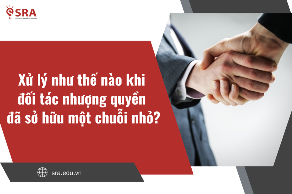 Xử lý như thế nào khi đối tác nhượng quyền đã sở hữu một chuỗi nhỏ?