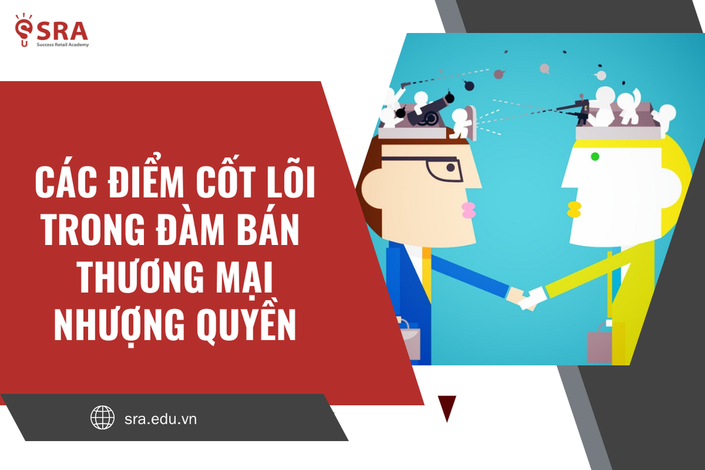 Các điểm cốt lõi trong đàm phán thương mại nhượng quyền