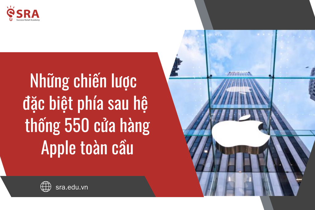 Những chiến lược đặc biệt phía sau hệ thống 550 cửa hàng Apple toàn cầu