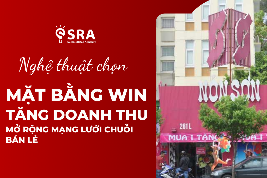 Nghệ thuật chọn mặt bằng Win: Đột phá doanh thu mở rộng mạng lưới chuỗi bán lẻ