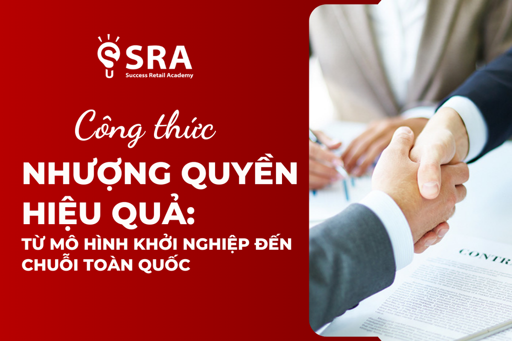 Công thức nhượng quyền hiệu quả: Từ mô hình khởi nghiệp đến chuỗi kinh doanh toàn quốc