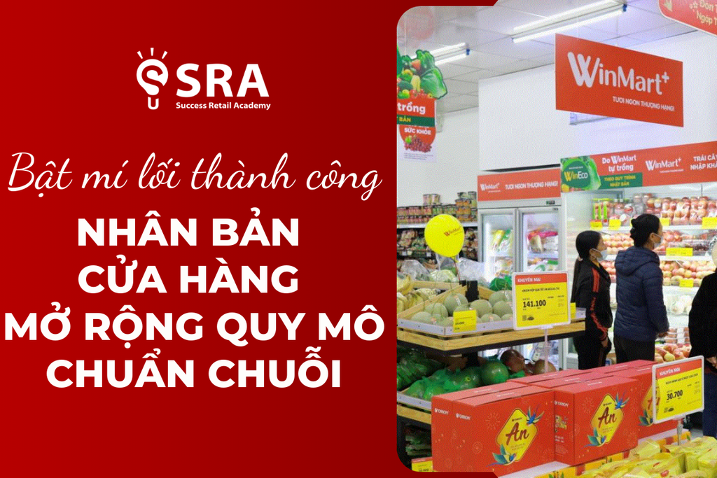 Bật mí hướng thành công trong nhân bản cửa hàng mở rộng quy mô chuẩn chuỗi