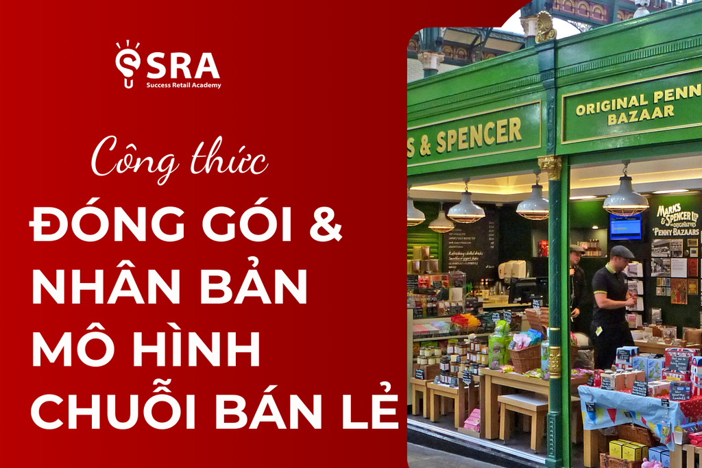 Công thức đóng gói và nhân bản mô hình bán lẻ: Bí quyết từ khóa học chuỗi 4.0