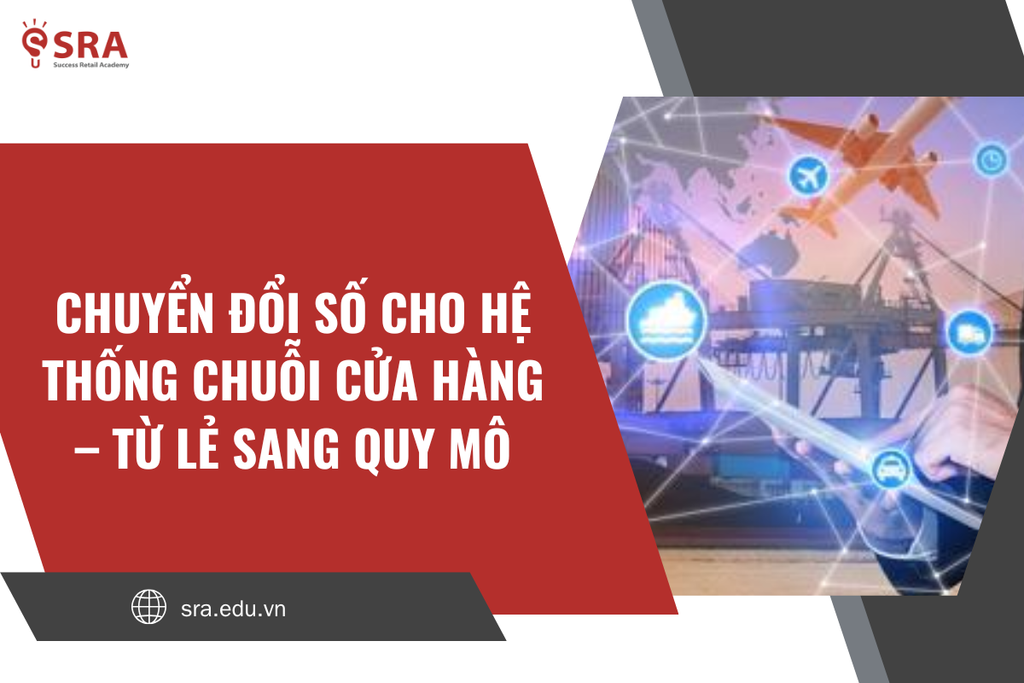 Chuyển đổi số cho hệ thống chuỗi cửa hàng – từ lẻ sang quy mô