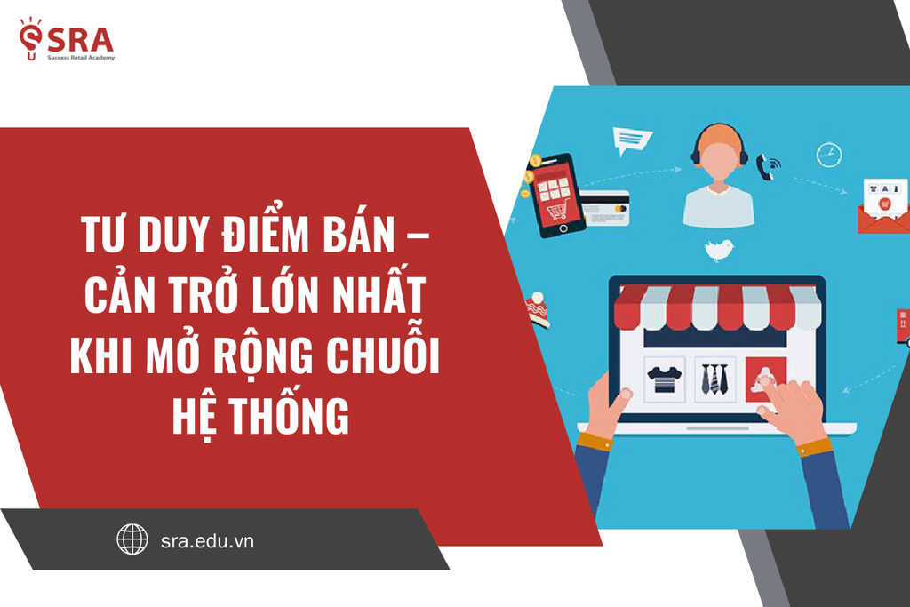 Tư duy điểm bán: Cản trở lớn nhất khi mở rộng chuỗi hệ thống