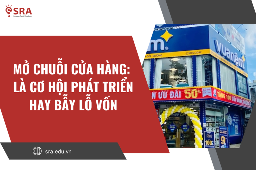 Mở chuỗi cửa hàng: Là cơ hội phát triển hay bẫy lỗ vốn
