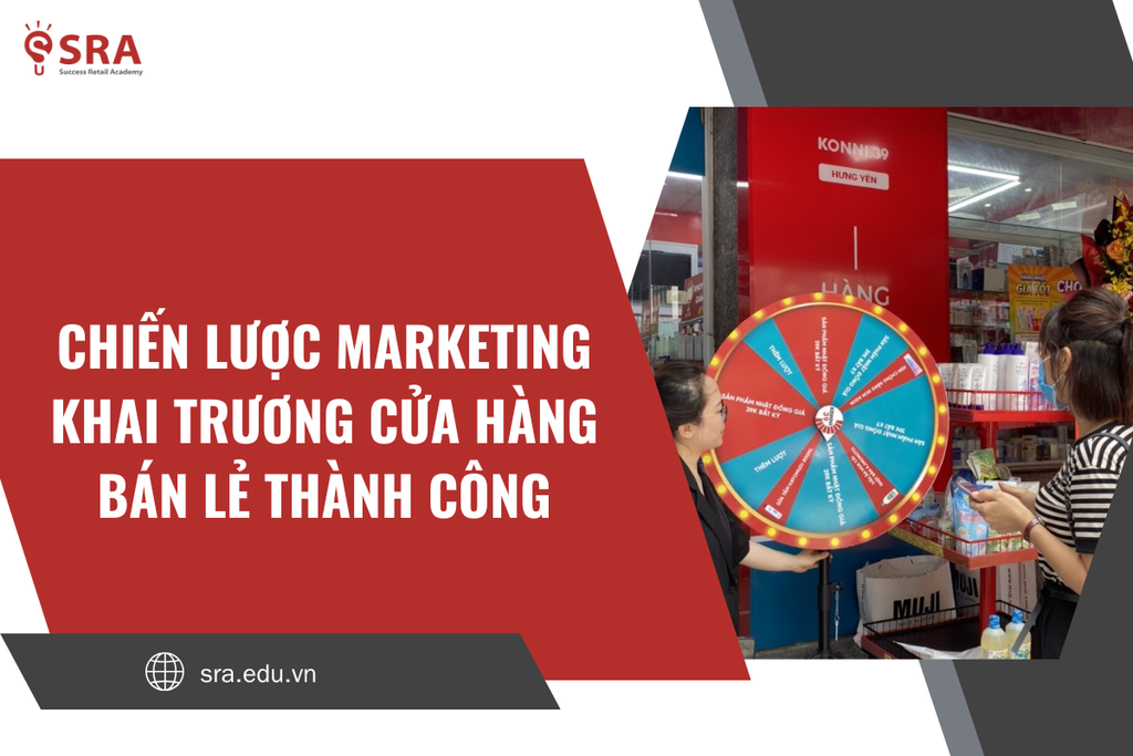 Chiến lược Marketing khai trương cửa hàng bán lẻ thành công