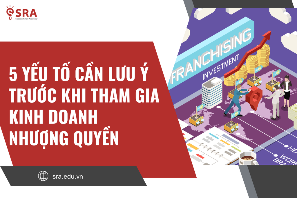 5 Yếu tố cần lưu ý trước khi tham gia kinh doanh nhượng quyền