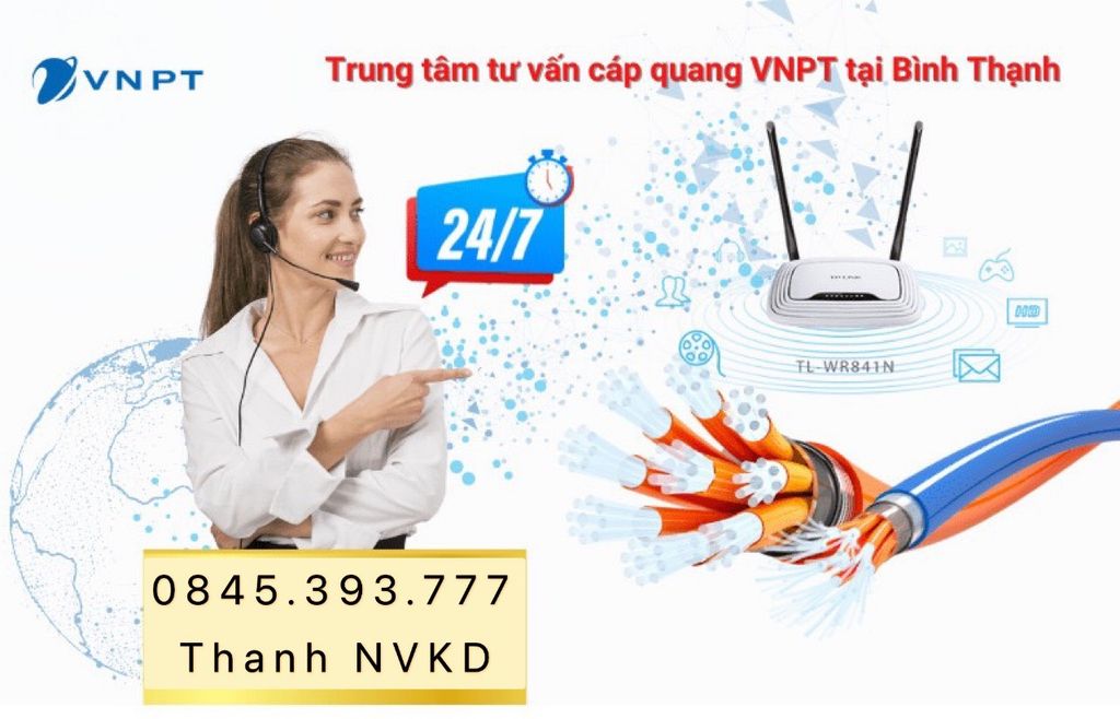 Lắp đặt internet miễn phí tại quận Bình Thạnh