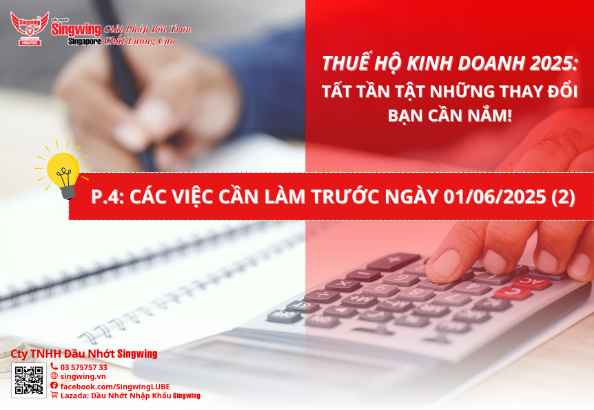 THUẾ HỘ KINH DOANH 2025: TẤT TẦN TẬT NHỮNG THAY ĐỔI BẠN CẦN NẮM (P.4)