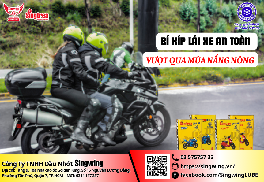 BÍ KÍP LÁI XE AN TOÀN VƯỢT QUA MÙA NẮNG NÓNG