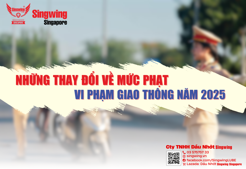 NHỮNG THAY ĐỔI VỀ MỨC PHẠT CHO VIỆC VI PHẠM GIAO THÔNG NĂM 2025