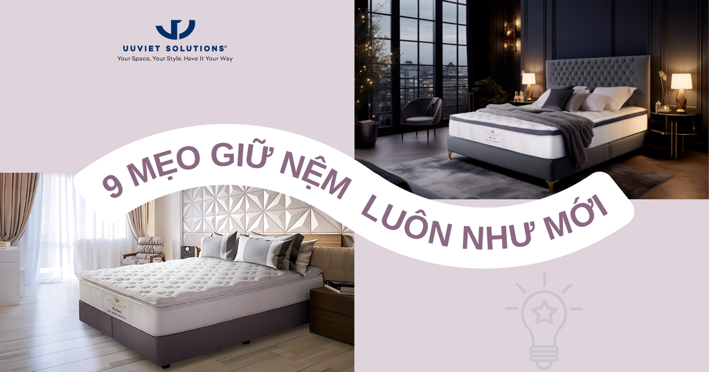 9 MẸO GIỮ NỆM LUÔN NHƯ MỚI
