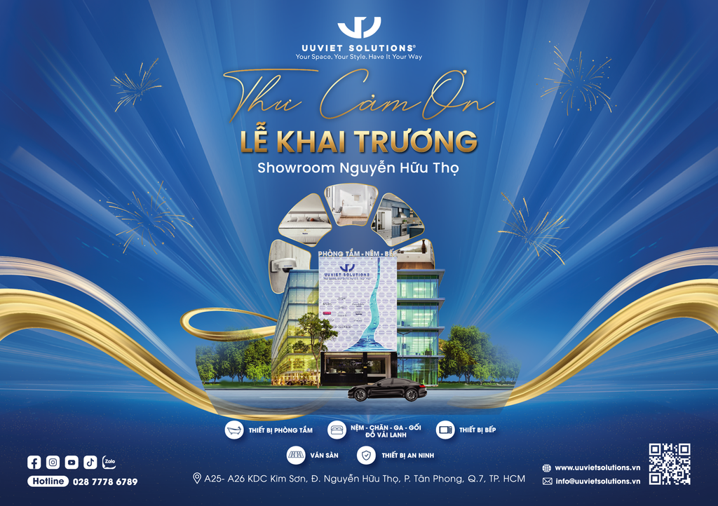 UUVIET SOLUTIONS TẠO TIẾNG VANG LỚN TRÊN THỊ TRƯỜNG NỘI THẤT - KHÉP LẠI TUẦN LỄ KHAI TRƯƠNG