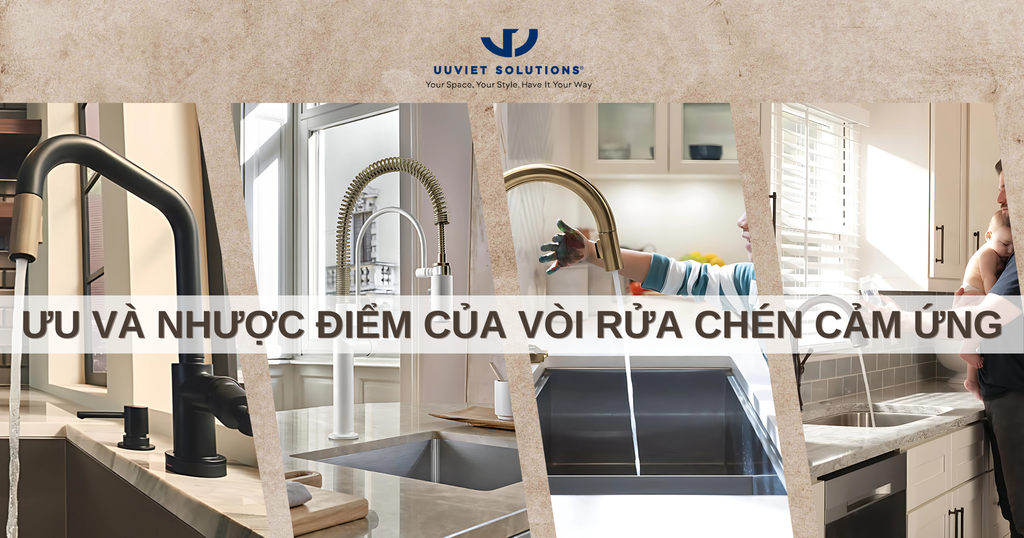 ƯU VÀ NHƯỢC ĐIỂM CỦA VÒI RỬA CHÉN CẢM ỨNG