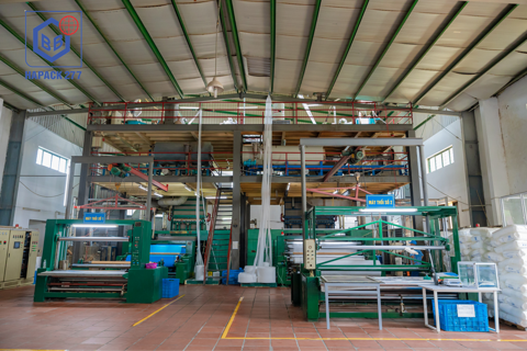 Production Process of Non-woven Fabric Bags at Hapack277 Factory