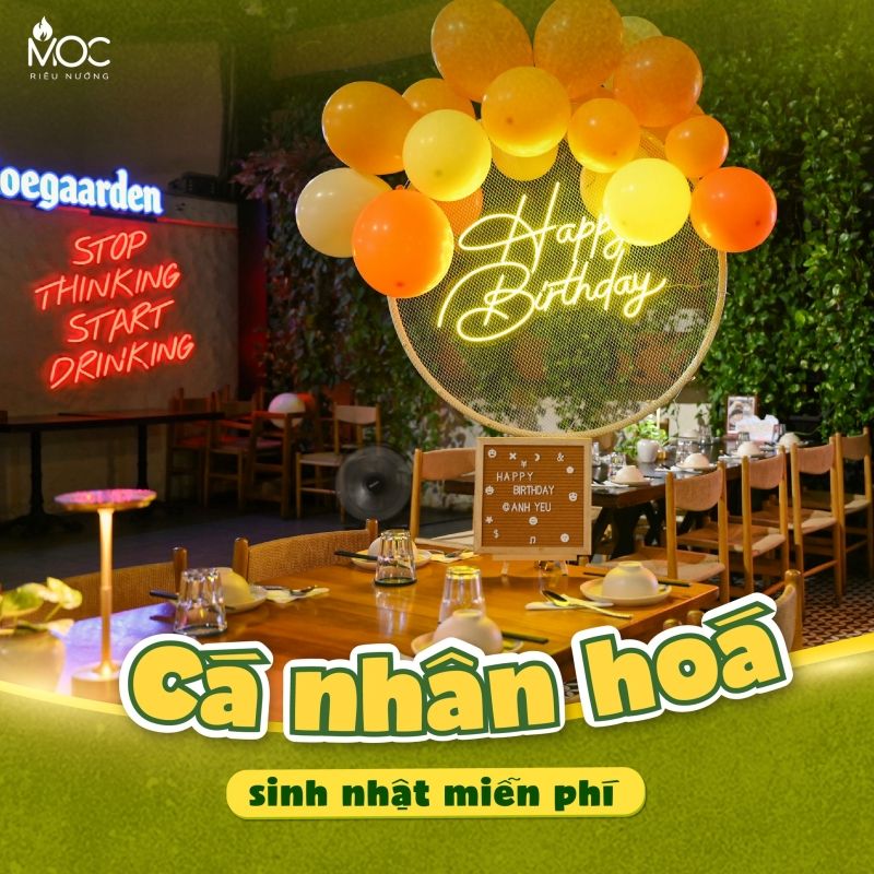 Mừng sinh nhật tháng 5 người xinh nhất tháng - deal hời tại Mộc