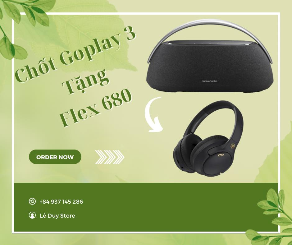 Ưu đãi khi mua loa Harman Kardon Go+Play 3 Tháng 11