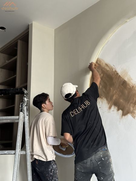 Vữa hiệu ứng Stucco