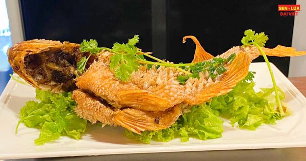 Deep-Fried Red Tilapia - Speciality of the Southern Region