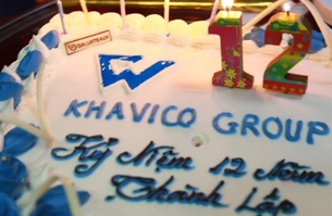 Lễ kỷ niệm 12 năm thành lập Công ty KHAVICO