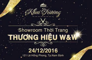Khai trương Showroom thời trang W&W Nam Định - Bùng nổ quà tặng