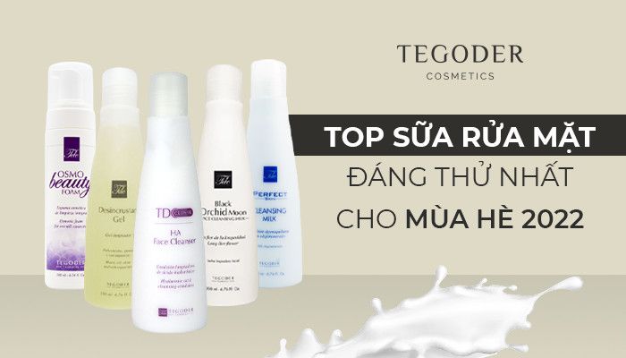 Sữa Rửa Mặt Cho Mùa Hè Đáng Thử Nhất 2022
