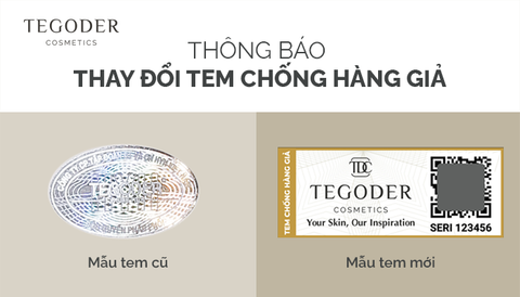 THÔNG BÁO THAY ĐỔI TEM CHỐNG HÀNG GIẢ