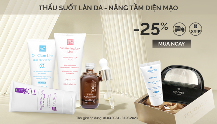 ƯU ĐÃI THÁNG 3 - THẤU SUỐT LÀN DA, NÂNG TẦM DIỆN MẠO