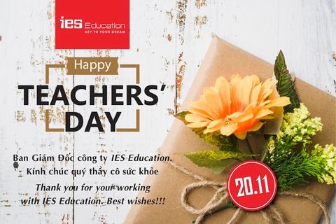 IES Education tổ chức Party tri ân các giáo viên nhân ngày hiến chương  nhà giáo Việt Nam 20/11