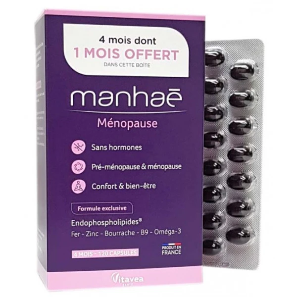Nội tiết tố nữ Nutrisante Manhae hộp 120 viên