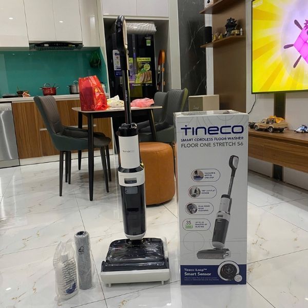 Máy hút bụi lau nhà Tineco Floor One Stretch S6 2025 không dây