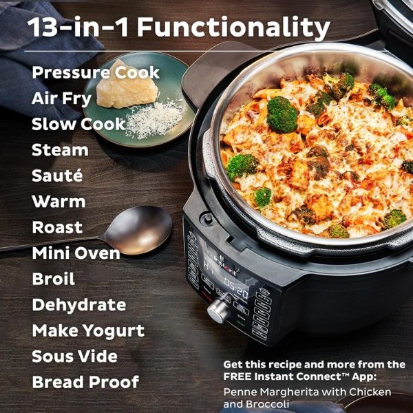 Nồi áp suất đa năng Instant Pot 13 chức năng nấu trong một thiết bị