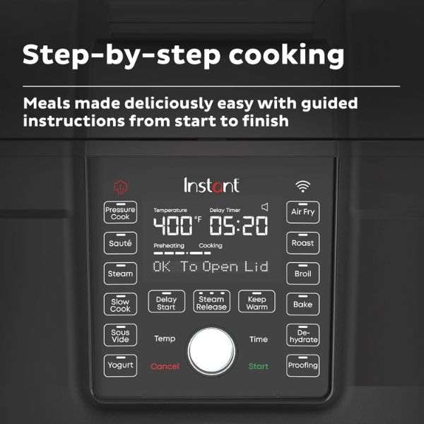 Nồi áp suất đa năng Instant Pot màn hình điều khiển thuận tiện