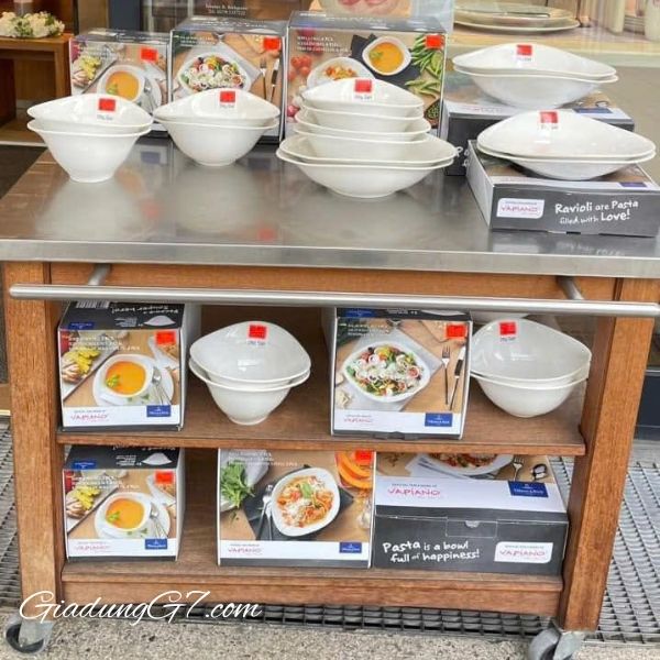 Set 2 bát Villeroy & Boch Vapiano Salad 21x17 cm