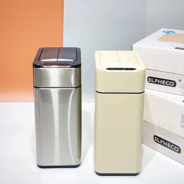 Thùng rác cảm biến Elpheco Dòng sản phẩm nhà bếp bằng thép không gỉ