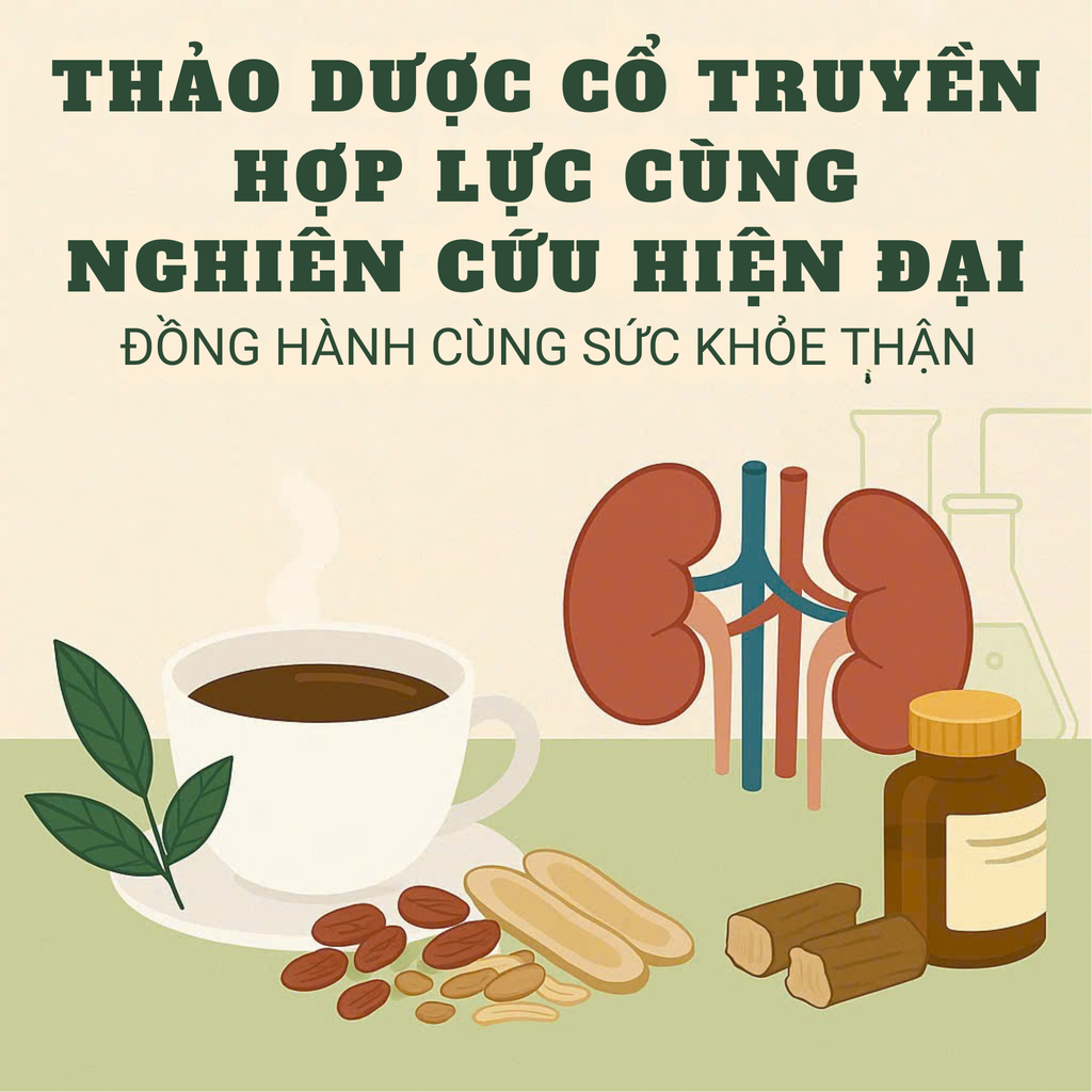 Thảo dược cổ truyền và nghiên cứu hiện đại: Cầu nối mới cho sức khỏe thận