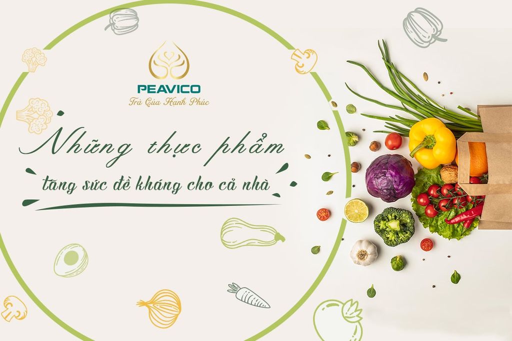 Những thực phẩm tăng sức đề kháng cho cả nhà!
