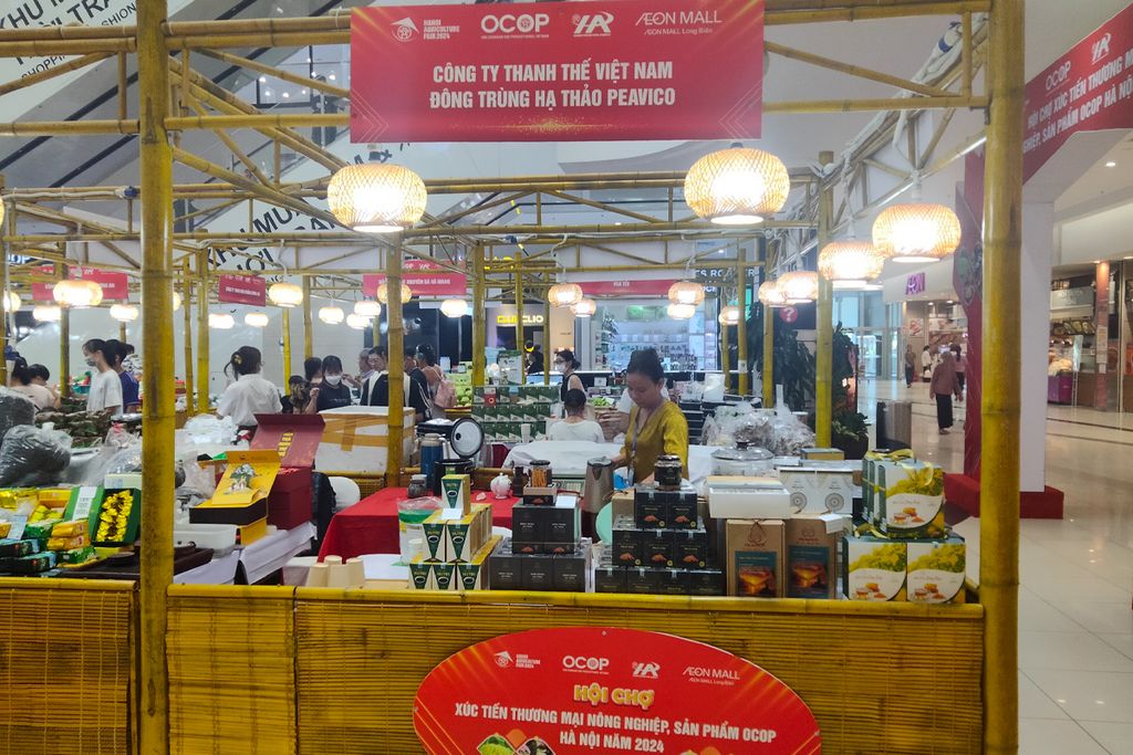 Hội chợ Xúc tiến Thương mại Nông nghiệp, sản phẩm OCOP Hà Nội năm 2024!