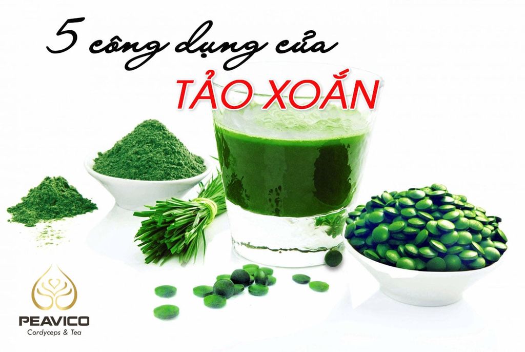 5 Công dụng của Tảo xoắn không thể bỏ qua