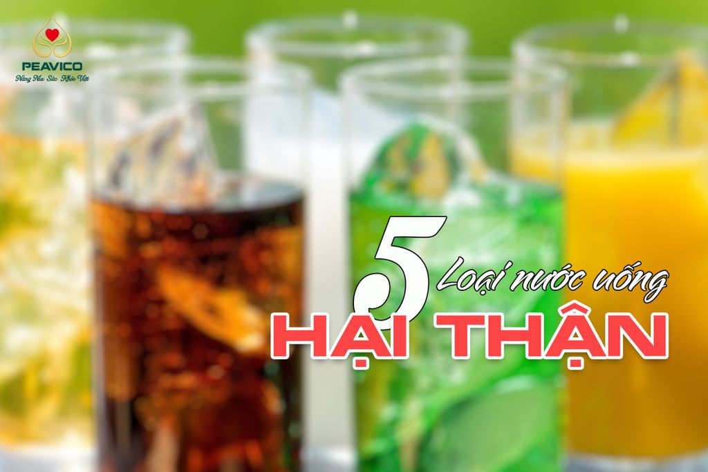 5 loại nước uống càng nhiều thận càng nhanh xuống cấp