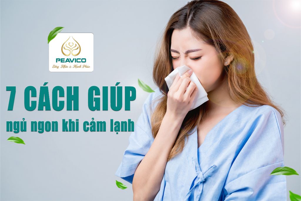 7 cách giúp ngủ ngon khi cảm lạnh