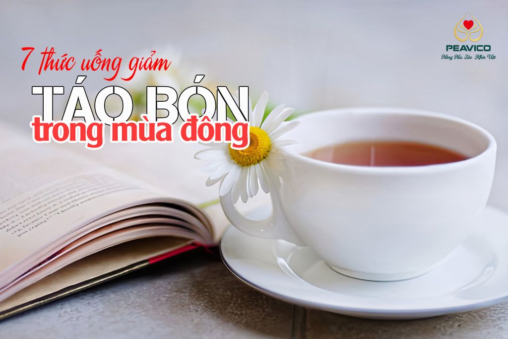 7 loại thức uống giảm táo bón trong mùa đông