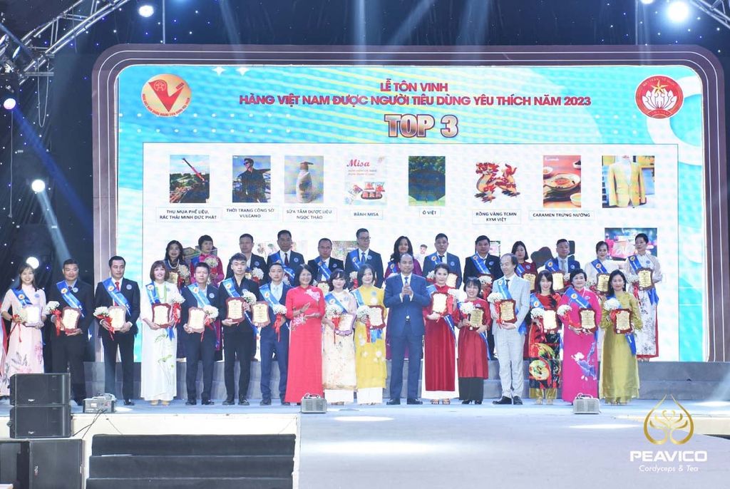 TÔN VINH HÀNG VIỆT NAM ĐƯỢC NGƯỜI DÙNG YÊU THÍCH NĂM 2023
