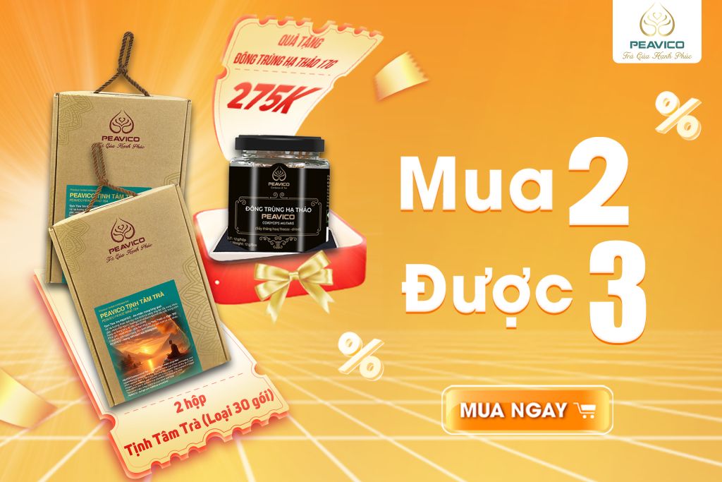 Mua 2 được 3 - Sức khỏe gấp đôi, quà tặng gấp ba!