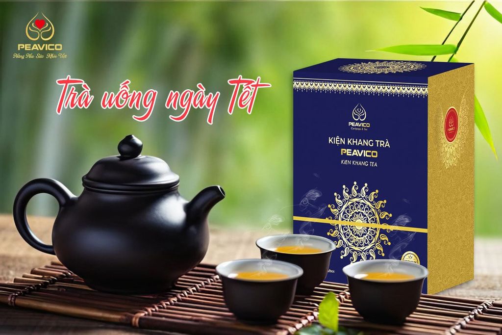 Trà Kiện Khang PEAVICO - Hương vị Tết trọn vẹn, sức khỏe viên mãn