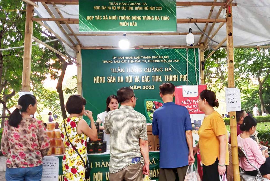 “Tuần hàng quảng bá nông sản Hà Nội và các tỉnh, thành phố”